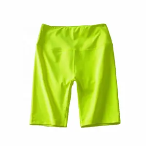 Venta al por Mayor de verano de las mujeres, 90% poliéster, 10% spandex ajustados yoga fitness pantalones cortos elástico en la cintura ropa deportiva niñas corto - Product Image 3