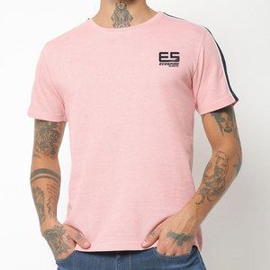 เสื้อยืดผู้ชายทรงหลวม ผ้าฝ้าย 100% สวมใส่สบาย ทันสมัย สีพื้น รับผลิตตามขนาด สั่งผลิตขั้นต่ำน้อย ECOSPIRE SPORTS ESS-18 จัดส่งรวดเร็ว - Product Image 1