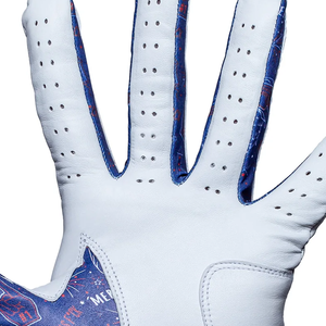 Gant de golf en cuir renforcé, paume en tissu extensible respirant, pour activités sportives professionnelles en plein air, antidérapant, anti-humidité - Product Image 6