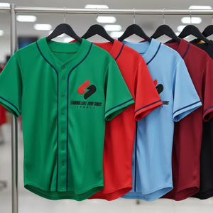 Unisex <b>Baseball</b> Team Jersey Custom Sports Shirt Polyester Breathable Lightweight Athletic Uniform Wholesale Factory Directly - Product Image 4