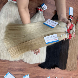 Ready To Ship Straight Bulk Human <b>Hair</b> <b>Extensions</b> 100% Vietnamese <b>Hair</b> Hot Color <b>Braiding</b> Bulk <b>Hair</b> Hot Supplier - Product Image 4