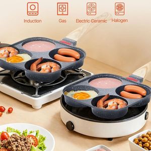 Padella per Omelette con Coperchio per Pancake, Hamburger e Sandwich, Padella Resistente per Colazione - Product Image 4