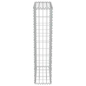 Pared de gavión de acero galvanizado con cubiertas 19,7 \ "x7.78 \" x39.4 \ "para paisajismo y terraza - Product Image 5