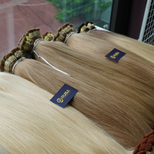 Extensiones de Cabello Humano Vietnamita Rusa, Virgen, Super Double Drawn, Liso, Micro Link, Trama Simple, Mechones Sueltos, Natural, 100gr - Product Image 5