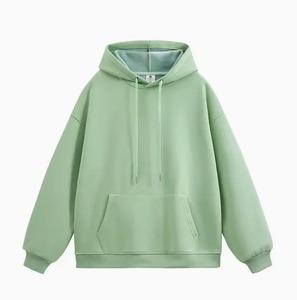 Fleece Lined Breathable Zipper Hoodie Cotton Polyester <b>Blend</b> Low MOQ Fashion Streetwear Sweatshirt Comfortable Durable Outerwear - Product Image 5