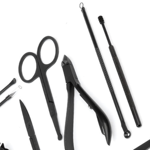 Best Price Manicure Pedicure <b>Kits</b> Best Quality Stainless Steel 7 Pcs <b>Nail</b> Cutter Cuticle Clippers Manicure Pedicure Set - Product Image 3