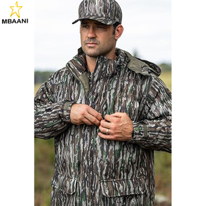Men's <b>Camo</b> Hunting Insulated Cold Weather Parka <b>Jacket</b> - Water-resistant, Mid-weight and Super Warm - Product Image 3