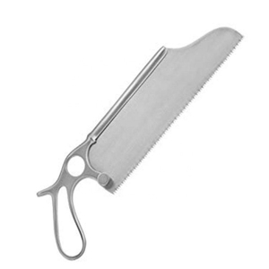 Surgical Grade <b>Bone</b> <b>Saw</b> German Stainless Steel Manual Sharp Cutting Blade CE Certified Comfortable Grip for Surgical Use - Product Image 2