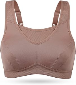 Women Racerback Sports Bra Scoop Neck Medium Support Breathable <b>Mesh</b> Yoga Workout <b>Top</b> Solid Color Spandex Polyester Seamless - Product Image 4