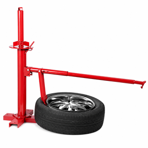 Máquina Desmontadora de Neumáticos Móvil, Herramienta para Desmontar Neumáticos para Garaje en Casa, Taller Automotriz Pequeño, Duradera, Fácil de Montar, Color Rojo GAPGAR040 - Product Image 1