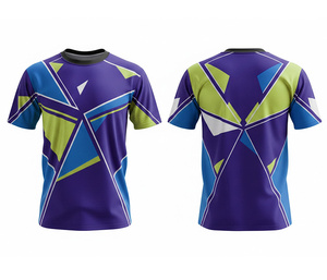 Custom Printed Sublimation Crew Neck T-Shirts Wholesale | <b>Men</b> Women Youth Sizes | Lightweight Quick Dry - Product Image 1