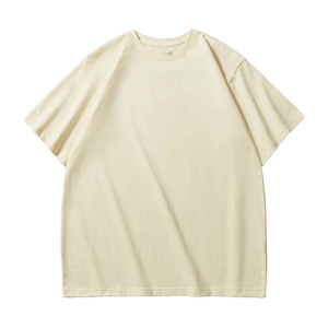 เสื้อยืดพิมพ์ลายฟอกสีสไตล์วินเทจสำหรับผู้ชาย ผ้าฝ้าย 100% น้ำหนัก 260 กรัม ทรงหลวม ระบายอากาศได้ดี แห้งเร็ว สไตล์สตรีทแวร์ - Product Image 2