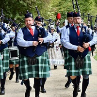 Ensemble Kilt Écossais Haut de Gamme Personnalisé Unisexe, Veste et Gilet Traditionnels pour Spectacles Scéniques, 100% Polyester, Impression Numérique