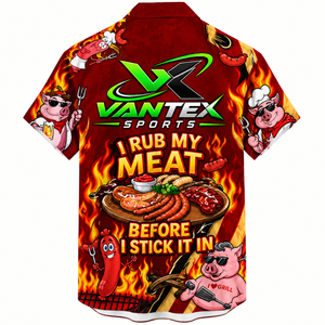 Chemise Hawaïenne Homme Vantex Sports à Motif Floral Décontractée Manches Courtes Vacances Été Respirante 100% Polyester Popeline Col Rabattu - Product Image 4