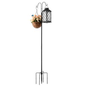 Set di 8 Ganci Doppi da 60 Pollici per Uso Intensivo, Pali per Mangiatoie per Uccelli da Giardino Spessi 3/4 Pollici per Birdwatching - Product Image 5