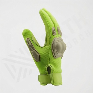 Gants de course classiques rétro en PU personnalisés, coupe-vent, à doigts entiers, de haute qualité, unisexes, pour la moto et la sécurité en voyage - Product Image 3