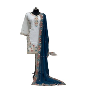 Top Selling Stylish <b>Women</b> <b>s</b> <b>3</b> <b>Piece</b> Party Wear <b>Suit</b> Collection with Rich Ethnic Detailing for All Occasions - Product Image 1