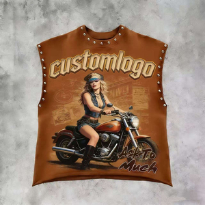 เสื้อกล้ามพิมพ์ลายกราฟิกตามสั่ง ผ้าหนา GSM 100% คอตตอน คุณภาพพรีเมียม ระบายอากาศได้ดี แห้งเร็ว เป็นมิตรกับสิ่งแวดล้อม - Product Image 6