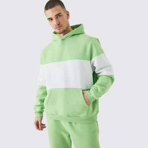 Survêtements pour hommes 100% coton, personnalisables avec logo, très demandés pour la vente en ligne / Survêtements évasés pour hommes en coton, personnalisés avec logo imprimé, fabrication OEM - Product Image 2