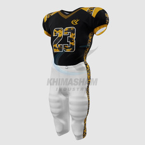 Uniforme de Fútbol Americano de Poliéster Ligero, Cómodo y Transpirable con Diseño Personalizable y Textura Suave - Product Image 4