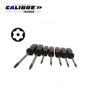 Jeu de tournevis Torx antivol T6-T40 de 11 pièces avec embouts magnétiques TAIWAN CALIBRE