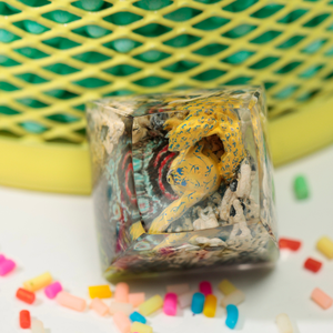 Keycaps Mystiques Anime, Keycaps Artisanaux Personnalisés, Keycaps Anime Mignons, Keycaps Verts, Ensemble de Keycaps, Keycaps en Résine - Product Image 6