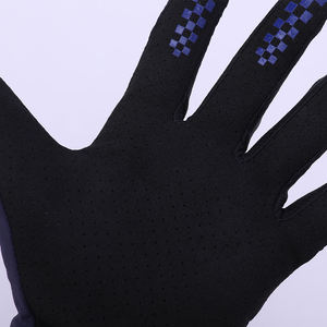 Unisex Customized Windproof Waterproof Breathable Full Finger Leather Hook Loop Motocross Gloves Racing Gloves for Adults Wear - Product Image 4