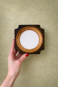 Natural Wood Photo <b>Frame</b> Desktop Picture Display Solid Timber Portrait <b>Frame</b> Home Office Table Decor Wooden Accessory Craft - Product Image 3