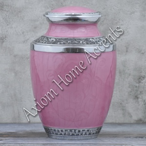 Elegante urna de cremación de aluminio hecha a mano con urna de tributo de diseño contemporáneo para seres queridos por Axiom Home Accents - Product Image 6