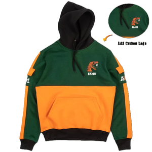 Nouveaux sweats à capuche tendance de l'Université FAMU de Floride pour homme, sweat à capuche à épaules tombantes 100% coton pour homme - Product Image 2