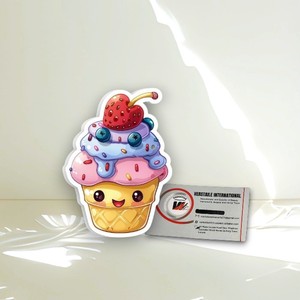 Private Label Cute Cupcake With <b>Cherry</b> <b>Top</b> And Sprinkles Magnetic Eyelash Extension Plate Acrylic - Product Image 6