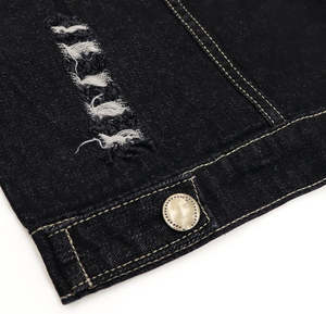 Chaleco Vaquero Transpirable de Diseño Único para Hombre, Estilo Casual sin Mangas, Ropa de Calle - Product Image 3