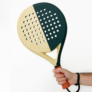 Raqueta de Pádel Profesional de Fibra de Carbono con Diseño Único, Raquetas de Pádel Fabricadas en Fábrica, Precio al por Mayor, MOQ Bajo - Product Image 3