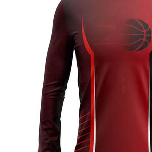 เสื้อบาสเก็ตบอลพิมพ์ลายแบบซับลิเมชั่น แห้งเร็ว ออกแบบเองได้ ราคาส่งที่ดีที่สุด ปี 2026 - Product Image 6