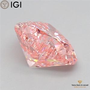 เพชร CVD ขนาด 2.00 กะรัต สีชมพูสดใส ระดับความสะอาด VVS2 พร้อมใบรับรอง IGI รูปทรงหัวใจ สำหรับงานออกแบบสั่งทำพิเศษอย่างหรูหรา - Product Image 3
