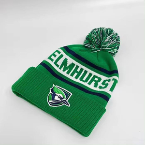 Walloon Knitted <b>Beanie</b> Hat <b>With</b> <b>Pom</b> <b>Pom</b> Embroidered Cactus Design Unisex Winter Warm Cap Casual Outdoor Headwear - Product Image 6