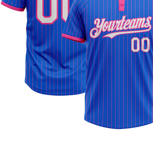 Adult Baseball Jersey Custom Team Sports Shirt Quick Dry Short Sleeve Uniform Practice Match Clothing 100% Polyester OEM ODM - Product Image 2