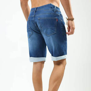 Shorts en jean pour homme, style jeune, délavé et tendance, respirant, 100% coton, pour temps chaud - Product Image 2