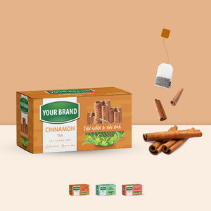 Sachets de thé détox personnalisables de qualité supérieure en marque blanche OEM, fabricants de sachets de thé en maille PLA - Product Image 2