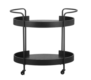 Wooden Top And Base <b>Trolley</b> bar Cart for Home Catering Hotel Restaurant Kitchen Food <b>Serving</b> <b>Trolley</b> Wine & Glasses Holder - Product Image 4