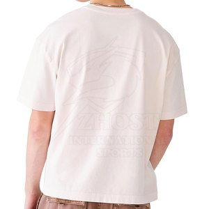 T-shirts pour hommes, coupe ample, style moderne, best-sellers, avec couleurs personnalisées en marque privée pour adultes - Product Image 2