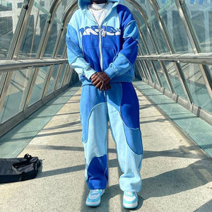 Ensemble de survêtement de sport pour homme 2026 de haute qualité – Pantalon et veste personnalisés, deux pièces, pour le jogging - Product Image 4