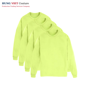 OEM Vietnam 160gsm Haut en coton à manches longues Impression personnalisée - Product Image 3