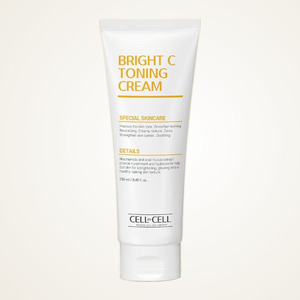 <b>skin</b> <b>lightening</b> <b>cream</b> Korean K-Beauty Selbaisel Bright C Toning <b>Cream</b> 250ml Made in Korea Vitamin bleaching lotion whitening - Product Image 2