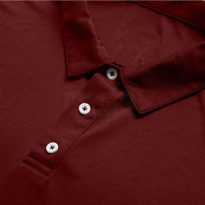 Polo de Manga Corta para Hombre INDEX, Color Granate, de Secado Rápido, Deportivo, Tejido, Corte Regular - Product Image 5