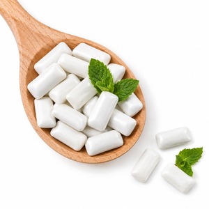 Chewing-gum à mâcher pour affiner la mâchoire, saveur fraise, faible teneur en sucre, pour adultes et femmes enceintes, marque privée, OEM ODM, fournisseur en gros - Product Image 2
