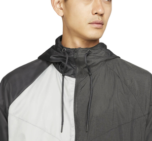 Spring Unisex Lightweight Waterproof Windproof Breathable Knitted Stand Collar <b>Hooded</b> Quick Dry Sport Running Outdoor Hiking <b>Zip</b> - Product Image 6