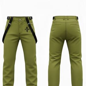 Pantalones de Esquí para Hombre de Alta Calidad, Personalizados, con Cierre, Aislamiento de Forro Polar Impermeable de 10.000 mm, 100% Poliéster, 240 g - Product Image 6