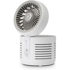 2-in-1 HEPA Filter Air Purifier and <b>Desk</b> Fan Combo for Office Night Stand Dorm or Small Bedroom for Household Use - Product Image 1