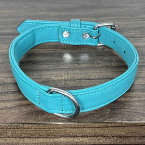 Collier pour chien en cuir de vache véritable, fabriqué à la main, de haute qualité, couleurs tendance, réglable, doux et confortable, accessoires pour animaux de compagnie - Product Image 6